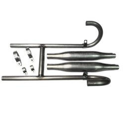 Układ wydechowy kolana tłumiki Ural M-63/M-66/M-67  Ural-650 cc CYGARO  SUROWY